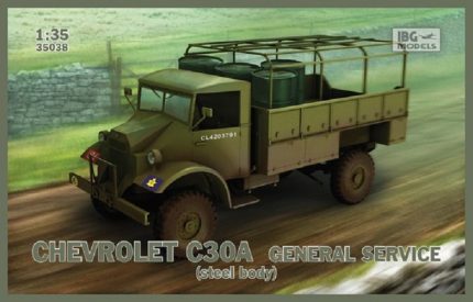 IBG MODELS 35038 CHEVROLET C30A GENERAL SERVICE STEEL BODY