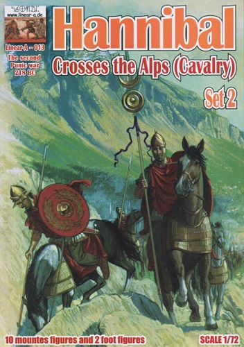 LINEAR-A 013 HANNIBAL CROSSES THE ALPS CAVALRY SET 2