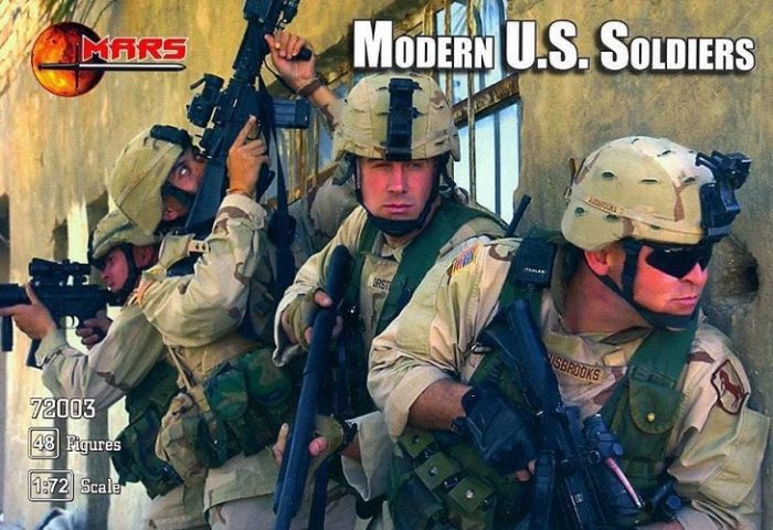 MARS 72003 MODERN U.S. SOLDIERS