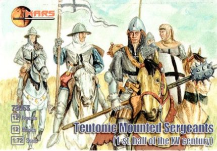 MARS 72053 TEUTONIC MOUNTED SERGEANTS 1-ST HALF OF THE XV CENTURY