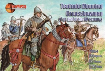 MARS 72054 TEUTONIC MOUNTED CROOSSBOWMEN 1-ST HALF OF THE XV CENTURY