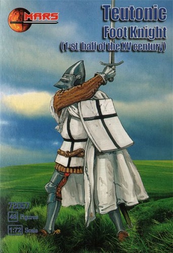 MARS 72057 TEUTONIC FOOT KNIGHT 1-ST HALF OF THE XV CENTURY