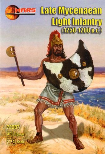 MARS 72087 LATE MYCENAEAN LIGHT INFANTRY 1250-1200 B.C.