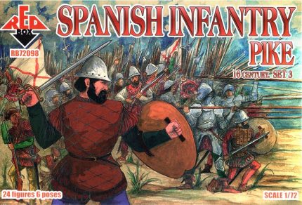 RED BOX RB72098 SPANISH INFANTRY PIKE 16 CENTURY SET 3