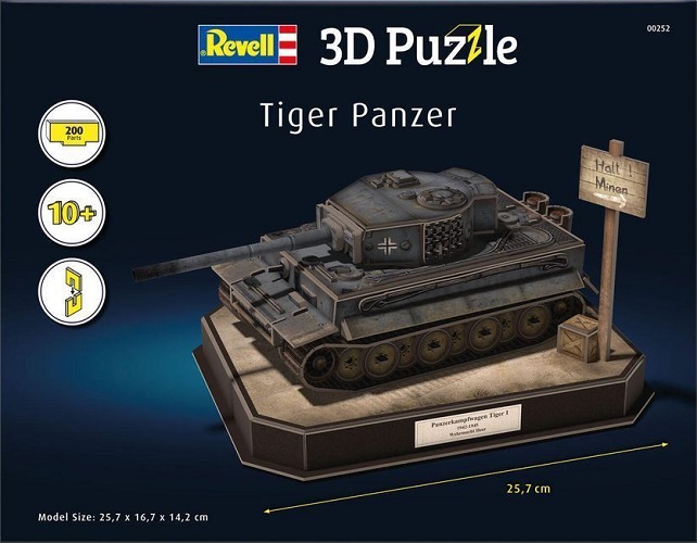 REVELL 00252 3D PUZZLE TIGER PANZER