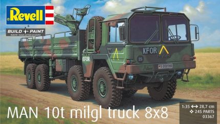REVELL 03367 MAN 10T MILGL TRUCK 8*8