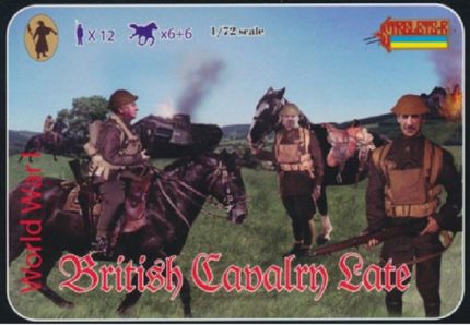 STRELETS*R 980114 BRITISH CAVALRY WORLD WAR I