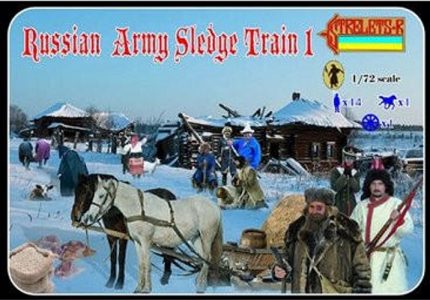 STRELETS*R 980135 RUSSIAN ARMY SLEDGE TRAIN 1