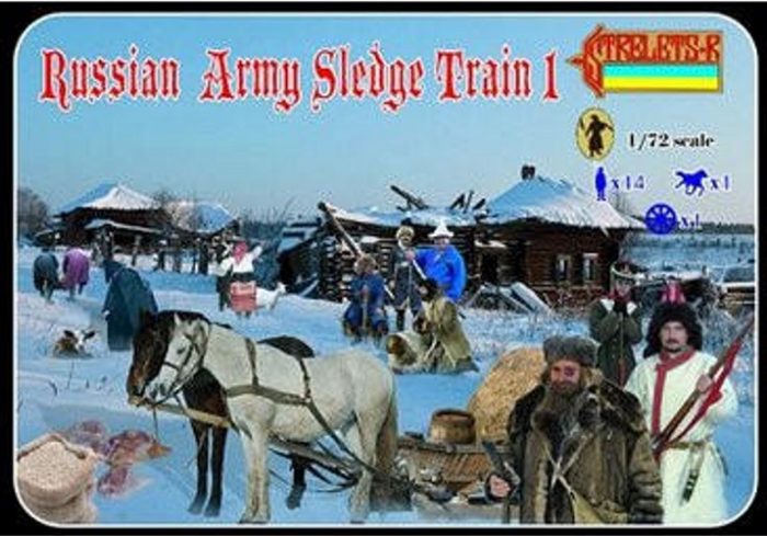 STRELETS*R 980135 RUSSIAN ARMY SLEDGE TRAIN 1