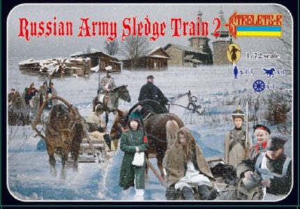 STRELETS*R 980136 RUSSIAN ARMY SLEDGE TRAIN 2