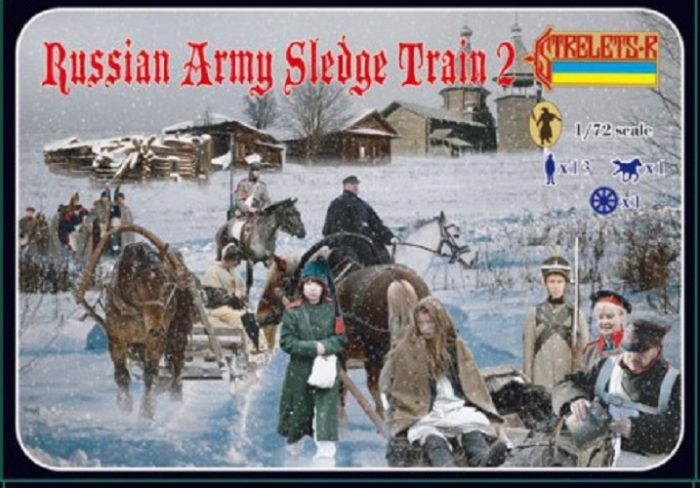 STRELETS*R 980136 RUSSIAN ARMY SLEDGE TRAIN 2
