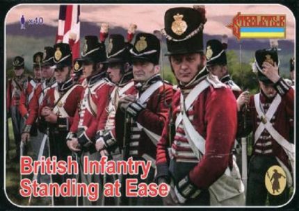STRELETS*R 980162 BRITISH INFANTRY STANDING AT EASE