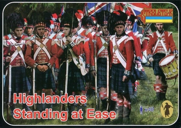 STRELETS*R 980163 HIGHLANDERS STANDING AT EASE