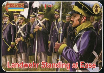 STRELETS*R 980169 LANDWEHR STANDING AT EASE