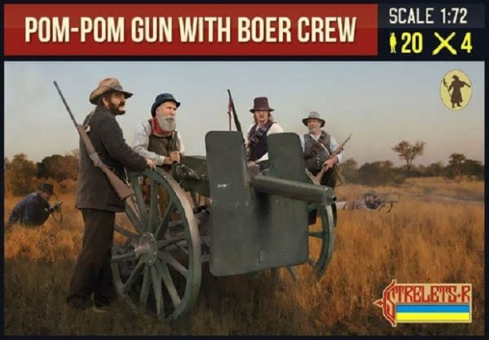 STRELETS*R 980188 POM-POM GUN WITH BOER CREW