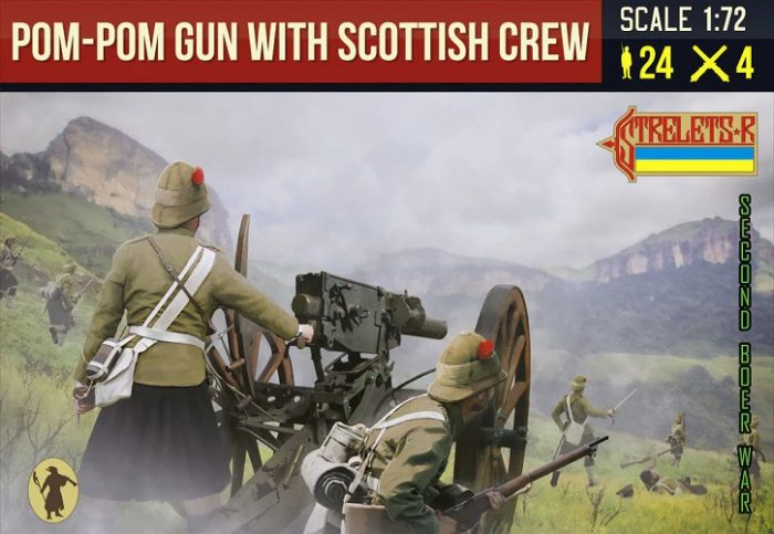 STRELETS*R 980189 POM-POM GUN WITH SCOTTISH CREW