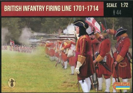 STRELETS*R 980232 BRITISH INFANTRY FIRING LINE 1701-1714