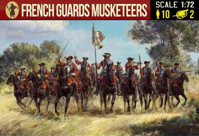 STRELETS*R 980242 FRENCH GUARDS MUSKETEERS