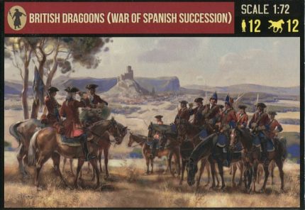 STRELETS*R 980256 BRITISH DRAGOONS WAR OF THE SPANISH SUCCESSION