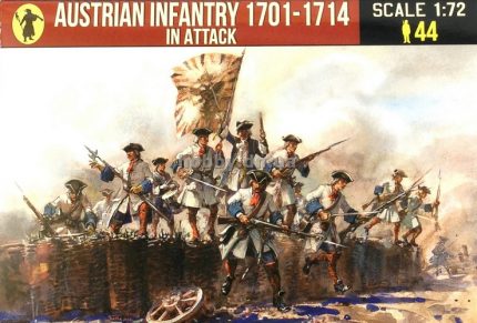 STRELETS*R 980261 AUSTRIAN INFANTRY IN ATTACK 1701-1714