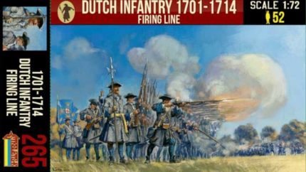 STRELETS*R 980265 DUTCH INFANTRY FIRING LINE 1701-1714