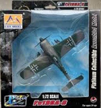 EASY MODEL 36363 WINGED ACE FW190A-8 BULE 4 COMMANDER OF 12./JG 5 BARDUFOSS AIRFIELD 1944