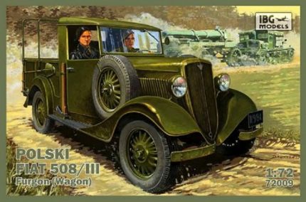 IBG MODELS 72009 POLSKI FIAT 508/III FURGON WAGON