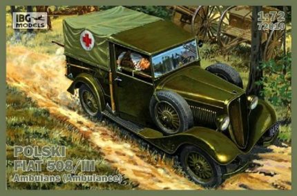 IBG MODELS 72010 POLSKI FIAT 508/III AMBULANS AMBULANCE