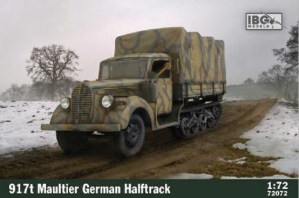 IBG MODELS 72072 917T MAULTIER GERMAN HALFTRACK