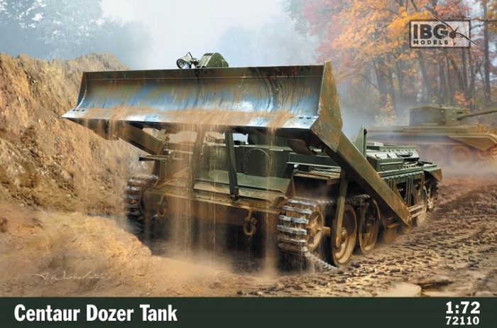 IBG MODELS  72110 CENTAUR DOZER TANK