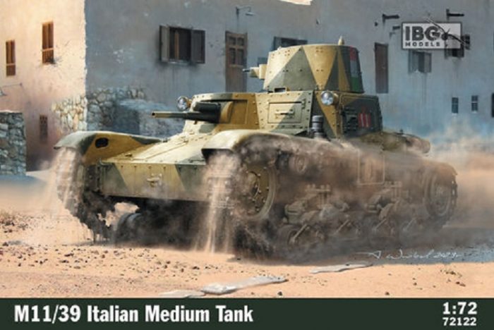 IBG MODELS 72122 M11/39 ITALIAN MEDIUM TANK