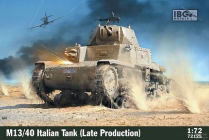 IBG MODELS 72125 M13/40 ITALIAN TANK LATE PRODUCTION