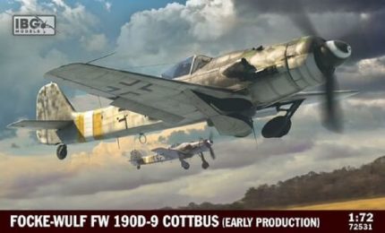 IBG MODELS 72531 FOCKE-WULF FW 190D-9 COTTBUS EARLY PRODUCTION
