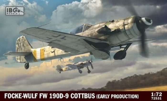 IBG MODELS 72531 FOCKE-WULF FW 190D-9 COTTBUS EARLY PRODUCTION