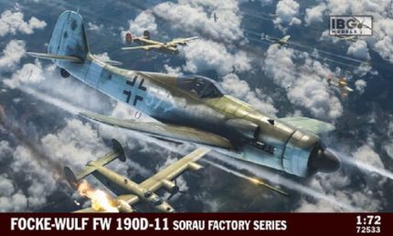 IBG MODELS 72533 FOCKE-WULF FW 190D-11 SORAU FACTORY SERIES