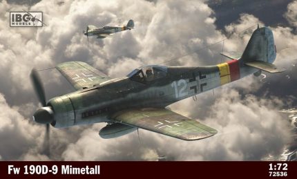IBG MODELS 72536 FW 190D-9 MIMETALL