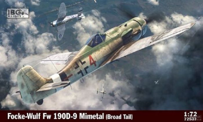 IBG MODELS 72537 FOCKE-WULF FW 190D-9 MIMETALL BROAD TAIL