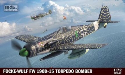 IBG MODELS 72540 FOCKE-WULF FW 190D-15 TORPEDO BOMBER