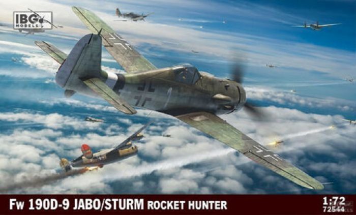 IBG MODELS 72544 FW 190D-9 JABO/STURM ROCKET HUNTER