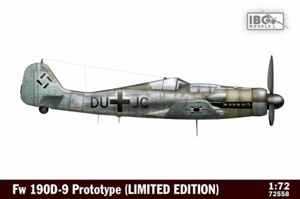 IBG MODELS 72558 FW 190D-9 PROTOTYPE LIMITED EDITION