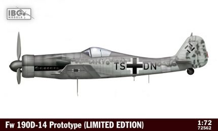 IBG MODELS 72562 FW 190D-14 PROTOTYPE LIMITED EDITION
