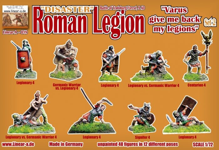 LINEAR-A 018 DISASTER ROMAN LEGION VARUS GIVE ME BACK MY LEGIONS SET 2 – Image 3