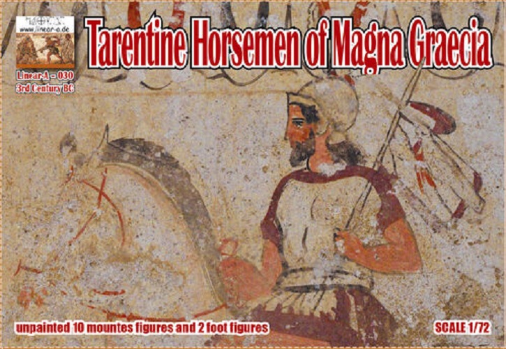 LINEAR-A 030 TARENTINE HORSEMEN OF MAGNA GRAECIA