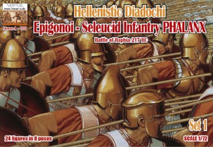 LINEAR-A 033 HELLENISTIC DIADOCHI EPIGONOI-SELEUCID INFANTRY PHALANX BATTLE OF RAPHIA 217 BC