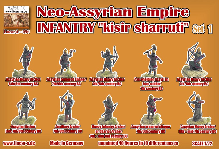 LINEAR-A 056 NEO-ASSYRIAN EMPIRE INFANTRY KISIR SHARRUTI