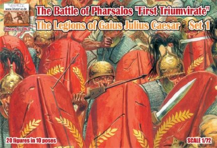 LINEAR-A 063 THE BATTLE OF PHARSALOS FIRST TRIUMVIRATE THE LEGIONS OF GAIUS JULIUS CAESAR SET 1