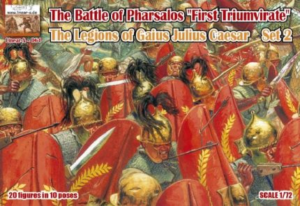 LINEAR-A 064 THE BATTLE OF PHARSALOS FIRST TRIUMVIRATE THE LEGIONS OF GAIUS JULIUS CAESAR SET 2
