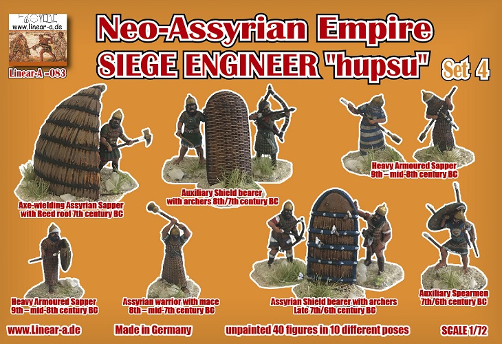 LINEAR-A 083 NEO-ASSYRIAN EMPIRE SIEGE ENGINEER HUPSU – Image 3