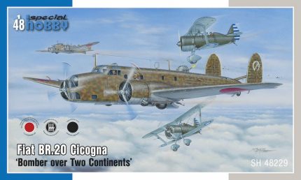 SPECIAL HOBBY SH 48229 FIAT BR.20 CICOGNA BOMBER OVER TWO CONTINENTS