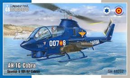 SPECIAL HOBBY SH48202 AH-1G SPANISH & IDF/AF COBRAS
